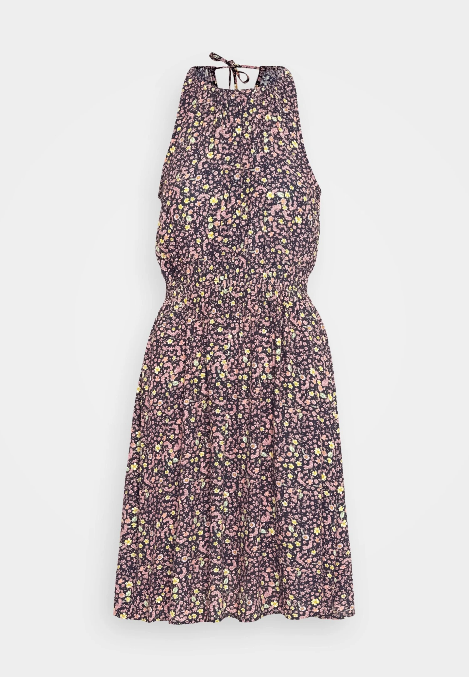 Edc By Esprit Neckholder Dress - Jurk - Navy 5 Edc By Esprit Neckholder Dress - Jurk - Navy - Afbeelding 5