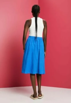 ESPRIT Light- A-Lijn Rok - Bright Blue -Esprit fd2e99614d02453595e15f560bb7b585