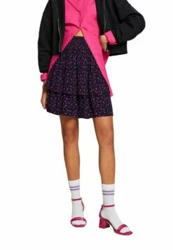 Edc By Esprit Light - A-Lijn Rok - Navy