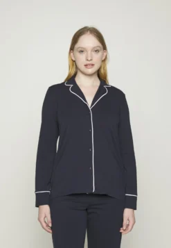 ESPRIT Beautiful Basics Long Leg Long Sleeve - Pyjama - Navy -Esprit fdc870c7fcd84d7bbae750b43aecba1a scaled