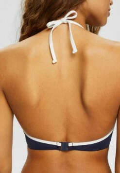 ESPRIT Tayrona Wattiertes In Wickelform - Bikinitop - Navy -Esprit ff784ade88bd4f469d32d11df38470a9