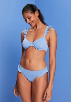 ESPRIT Balian Par Mini With Side Frills - Bikinibroekje - Light Blue Lavender -Esprit ffe939383daa45088b914be3e615f398