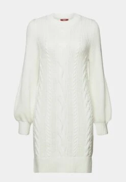 ESPRIT Flat - Gebreide Jurk - Off White -Esprit fff94b9efa3345ce9e96c4d18abd79d4